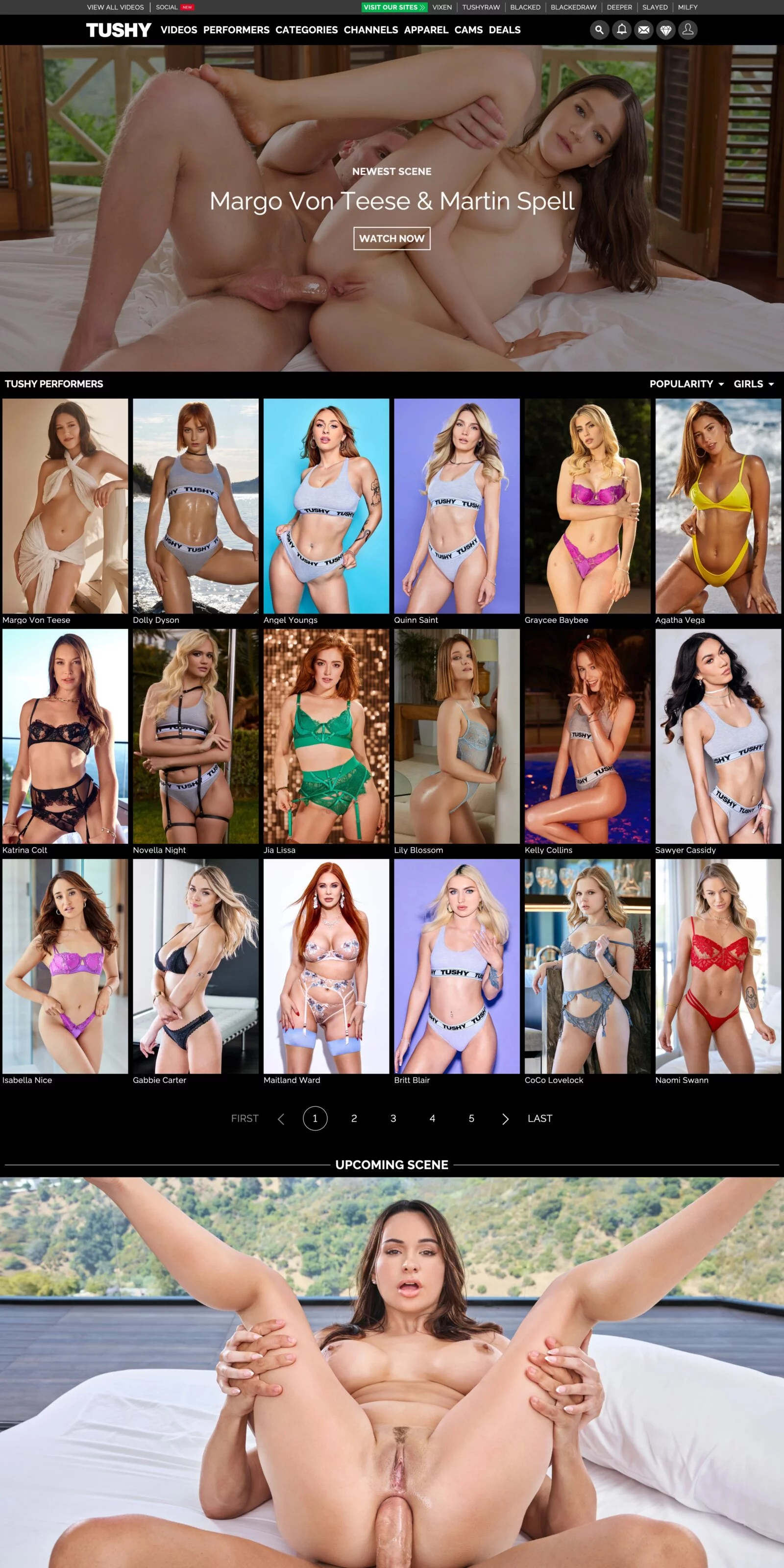 TUSHY Members Area Models