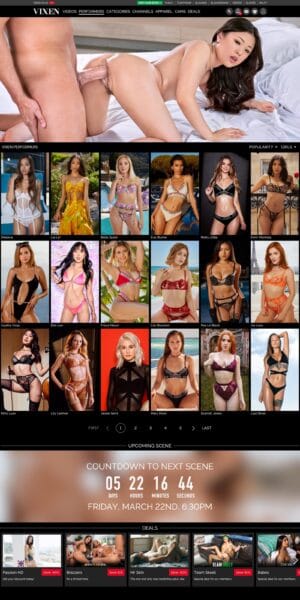 Vixen Members Area Models